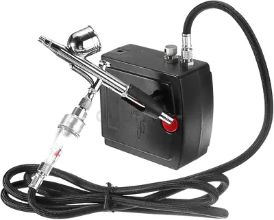 Airbrush Kit Set – Brand New Airbrush 0.2–0.3mm + Compressor + Hose | Ready to Use