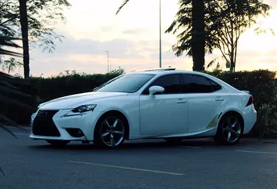 2016 Lexus IS 350 F-Sport | GCC Specs | White | Beige Interior | 162,000 KM