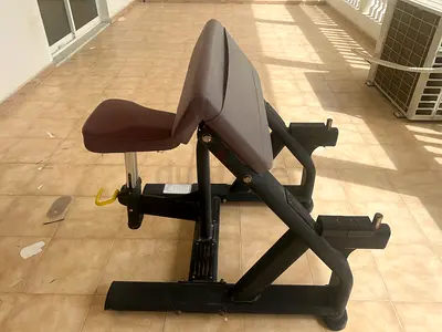Used preacher curl (biceps) bench for gym