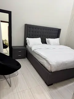 Master bedroom in JVC next to Circle Mall