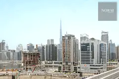 Elegant 1BR | Fully Furnished | Burj Khalifa View Business Bay | The Paragon by IGO