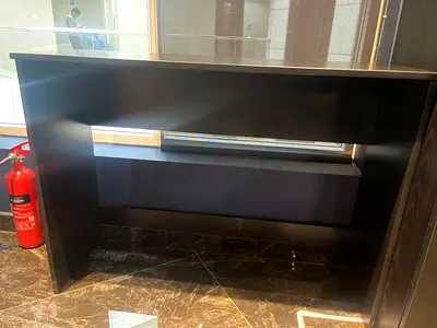 Modern Black Console Table