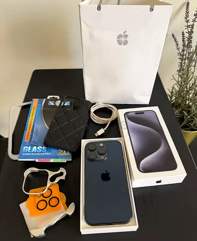 Apple iPhone 15 Pro with Accessories - UK Edition FINAL REDUCTION