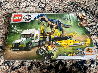 My LEGO Jurassic World 76966 – Allosaurus Transport Truck (Boxed)
