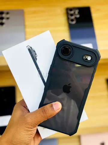 Apple iPhone with original box and rugged protective camera case