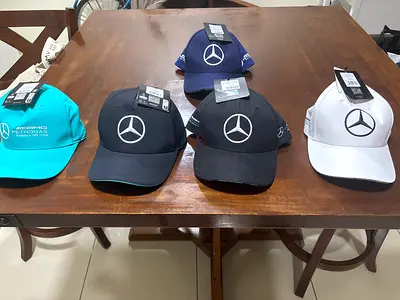 Colorful Mercedes Hats