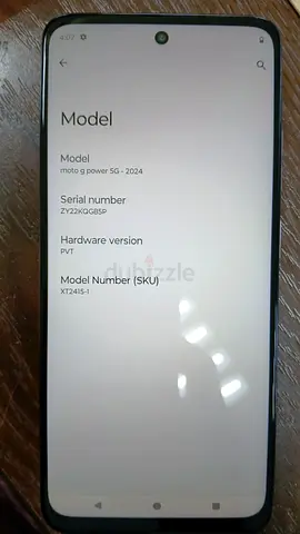 MOTOROLA MOTO G POWER 5G (2024) 128GB PALE LILAC