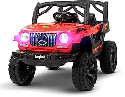 Baybee Vector Battery Operated Jeep for Kids, Ride on Toy Kids Car with Light  Music | Baby Big Rec