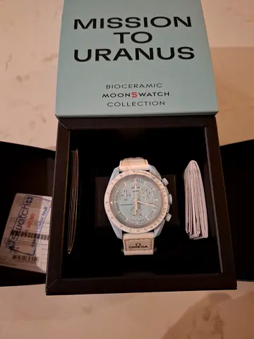 Swatch x Omega Mission to Uranus MoonSwatch — NEW FULL SET