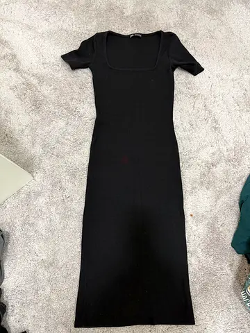 Zara black dress s-m