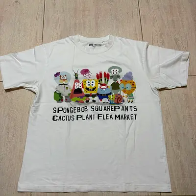 Uniqlo x SpongeBob SquarePants Cactus Plant Flea Market T-Shirt