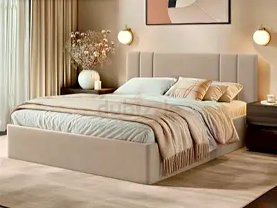 Elegant new Queen bed storage bed including mattress Queen size bed for sale