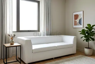 White Leather Sofa