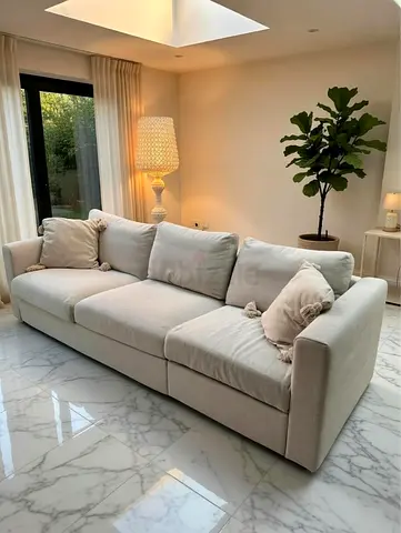 IKEA vimle 3 Seater Sofa Bed Beige Excellent Condition