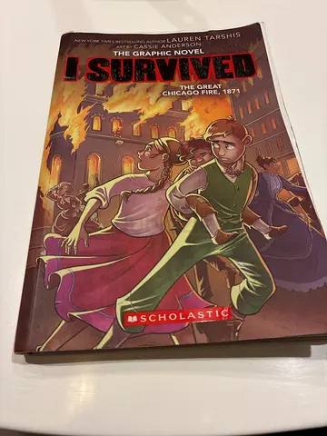 I Survived: The Great Chicago Fire (Graphic Novel) — my copy