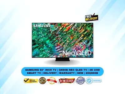 Samsung 65 Inch TV | QN90B Neo QLED TV | 4K UHD Smart TV | Delivery | Warranty | New | 65QN90B