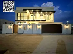 For sale: A fully finished corner villa on two streets, two floors plus a rooftop, including air con