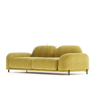 My modern 3-seater mustard yellow sofa