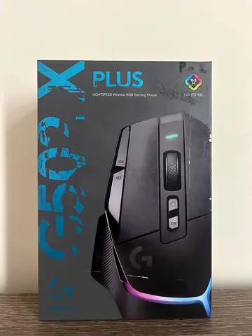 Logetich g502 X plus wireless open box RGB 25k dpi