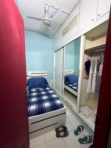 Partition with built cabinet near Al Nadha metro station