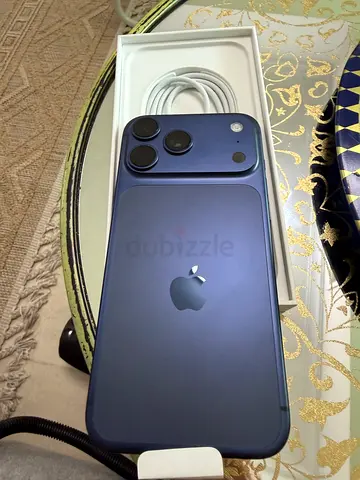 Apple iPhone 17 pro max 512 in Blue — Boxed with Charger, Good Condition only used for 20 Days TDRA