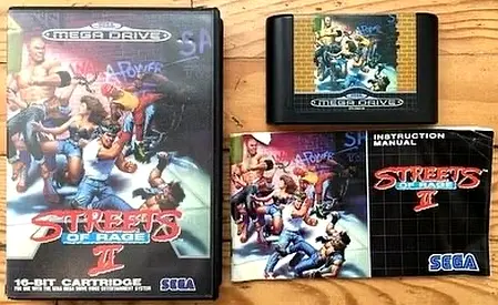 SEGA MEGA DRIVE - STREETS OF RAGE 2
