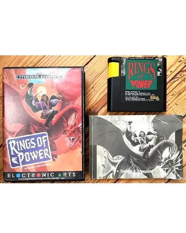 Rings Of Power Sega Mega Drive