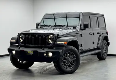 2025 Jeep Wrangler Unlimited Sport S, Jeep Warranty+Service Contract+Full Service History, GCC