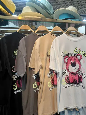 graphic T-shirt — assorted colors