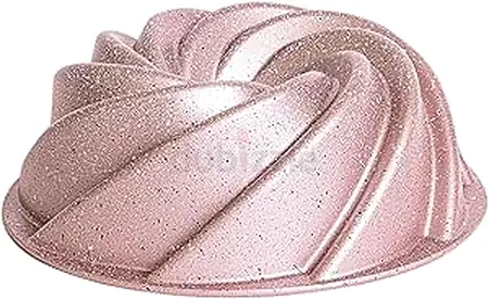 Polochef Granite Non-Stick Cake Mould, Turkish Cake Mould (Pink)