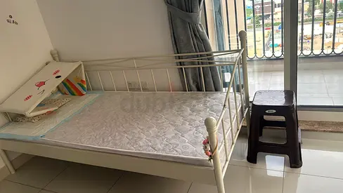 White Baby Crib