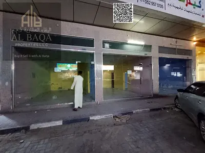 محل تجاري متاح للإيجار في الراشدية 3، عجمان || جاهز للسكن