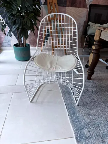 Metallic Chairs Set