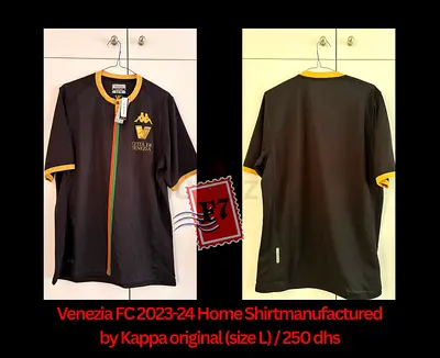 Venezia FC 2023-24 Home Shirt by Kappa (Size L) - 250 DHS