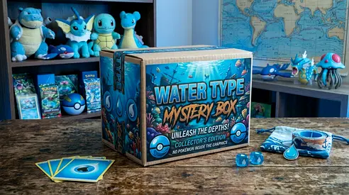MAD Vault Premium Pokémon TCG Water Type Mystery Box