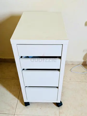 Wooden Storage Cabinet with 4 Drawers - IKEA