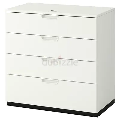 IKEA GALANT White Drawer unit, white, 80x80 cm