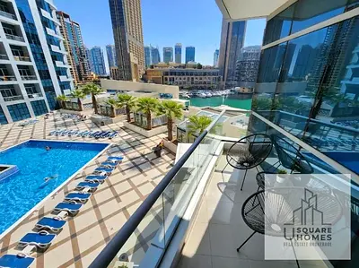 Fully Furnished & Equipped Studio with Marina View