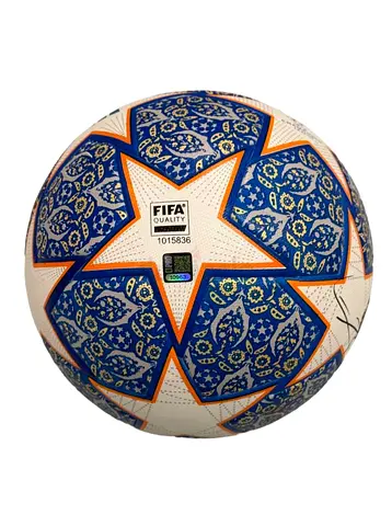 Lamine Yama Soccer Ball Hand Signed COA