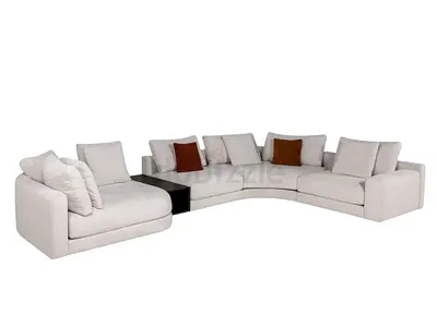 Feather 🪶 filled olta sofa and Coffee table
