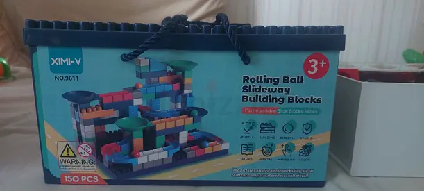 2 build the marble run toy