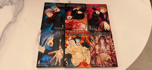 Jujutsu Kaisen 1-6 Book Bundle