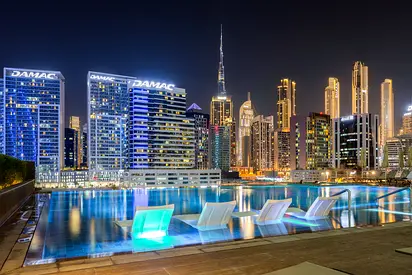 A modern, cozy studio, just minutes away from Burj Khalifa and Dubai mall