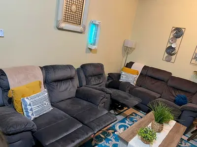 ExcellentCondition Home Centre 6-Seater Reclining Sofa Set