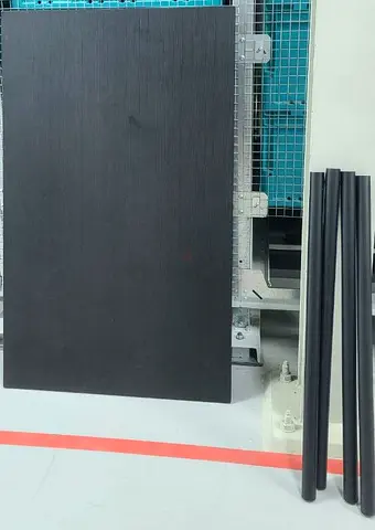 IKEA SANDSBERG Table, black, 110x67 cm