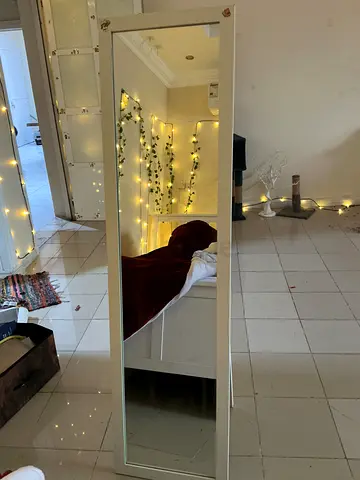 Full-Length Mirror with Elegant Frame