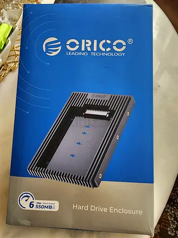 ORICO 2.5 to 3.5 SATA Hard Drive Adapter Mounting Bracket Hard Drive Caddy for 7/9.5/12.5mm 2.5 inch