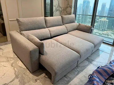 Ikea eskilstuna L shape sofa under storage
