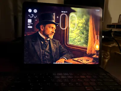 Apple iPad Pro 12.9 M1 with Apple Magic Keyboard — excellent Condition