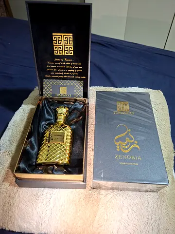 My sealed Zeenobia Oud Attar — Luxury Gold Bottle (Brand New in Box)